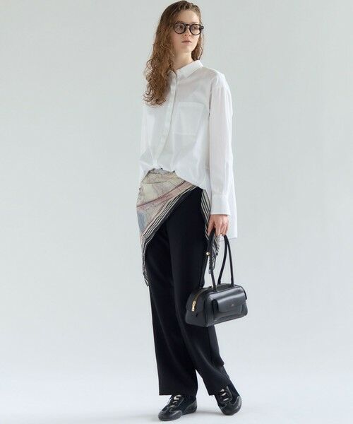 23区 / ニジュウサンク マフラー・ショール・スヌード・ストール | コットンシルク マップ柄 ストール | 詳細2