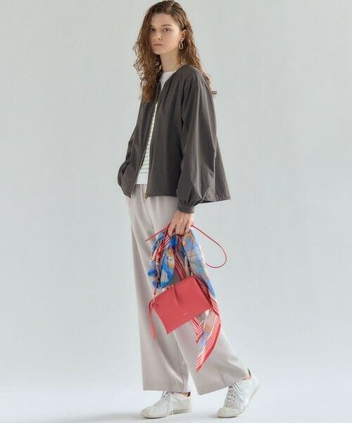 23区 / ニジュウサンク マフラー・ショール・スヌード・ストール | コットンシルク マップ柄 ストール | 詳細11