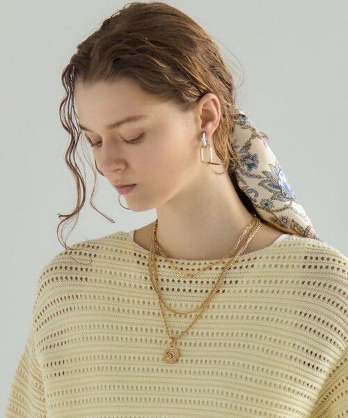 23区 / ニジュウサンク ネックレス・ペンダント・チョーカー | 3連チェーン コイン ネックレス（ゴールド系）