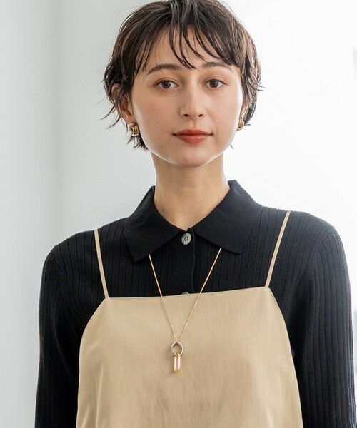 23区 / ニジュウサンク ネックレス・ペンダント・チョーカー | コンビカラー リング ネックレス（ゴールド系）