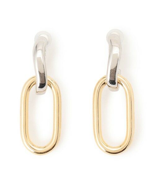 23区 / ニジュウサンク ピアス・イヤリング | コンビカラー オーバル イヤリング | 詳細23