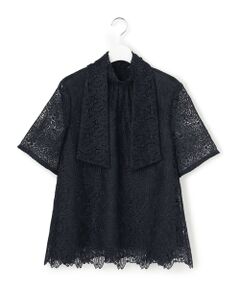 23区 / ニジュウサンク シャツ・ブラウス | 【APPLAUDIR】Brocheリボンブーケレース ブラウス