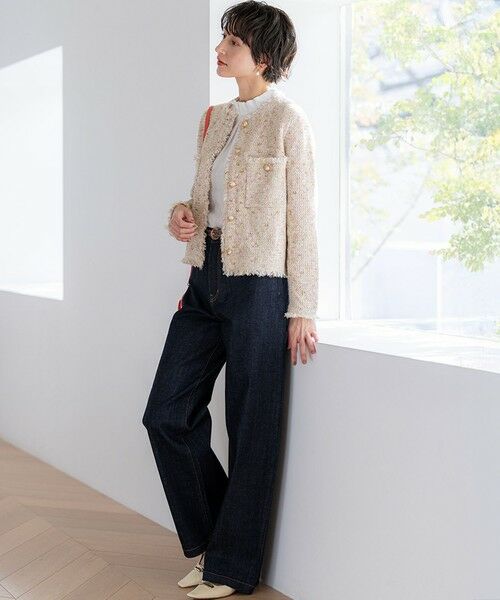 23区 / ニジュウサンク シャツ・ブラウス | TRオーガンジー 2WAY ボウタイブラウス | 詳細6