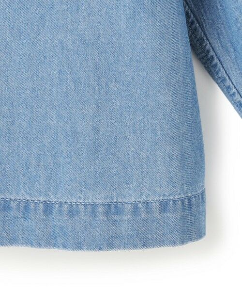 23区 / ニジュウサンク シャツ・ブラウス | ライトダンガリー デニムショートシャツ | 詳細13