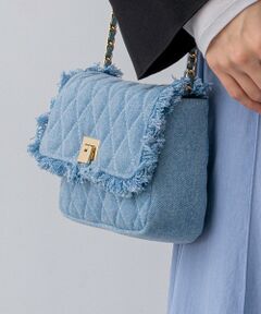 23区 / ニジュウサンク ショルダーバッグ | デニムフリンジ ショルダーバッグ