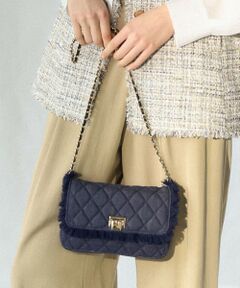 23区 / ニジュウサンク ショルダーバッグ | デニムフリンジ ショルダーバッグ