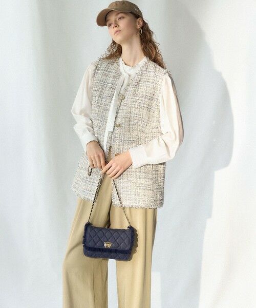 23区 / ニジュウサンク ショルダーバッグ | デニムフリンジ ショルダーバッグ | 詳細11