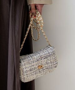 23区 / ニジュウサンク ショルダーバッグ | GIOLICA ツイードミニ ショルダーバッグ