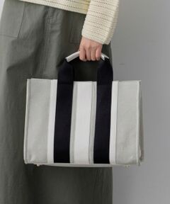 23区 / ニジュウサンク トートバッグ | ストライプキャンバス トートバッグ