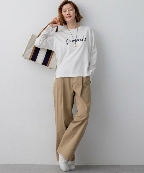 23区 / ニジュウサンク トートバッグ | ストライプキャンバス トートバッグ | 詳細12