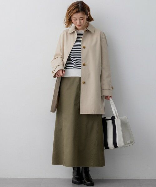 23区 / ニジュウサンク ステンカラーコート | エアータンブラー TCギャバジン ステンカラー コート | 詳細3