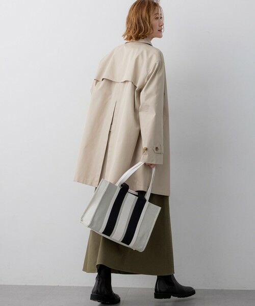 23区 / ニジュウサンク ステンカラーコート | エアータンブラー TCギャバジン ステンカラー コート | 詳細4