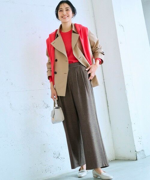 23区 / ニジュウサンク その他アウター | エアータンブラー TCギャバジン ハーフ コート | 詳細6