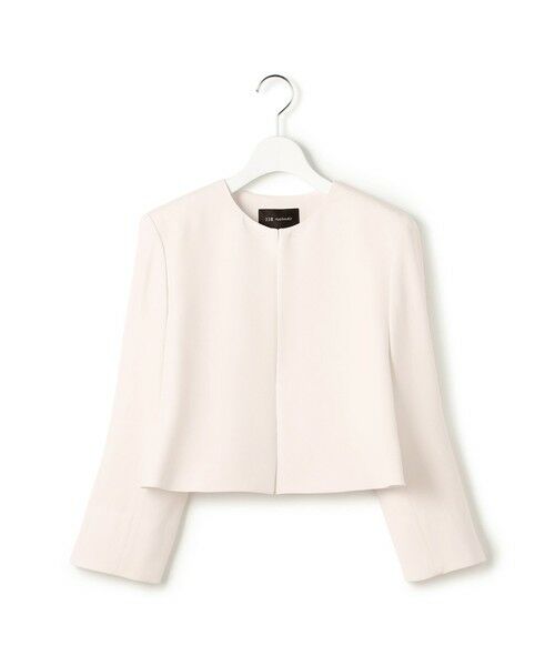 23区 / ニジュウサンク その他アウター | 【APPLAUDIR】クリアジョーゼット コンパクトタックジャケット | 詳細8