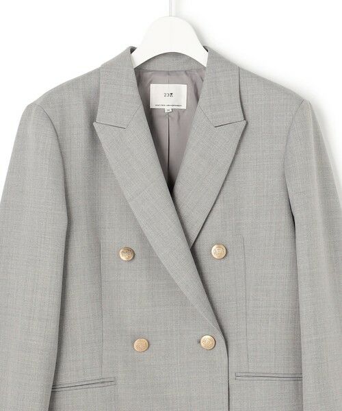 23区 / ニジュウサンク テーラードジャケット | TWギャバジン テーラード ジャケット | 詳細7