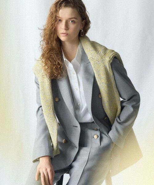 23区 / ニジュウサンク テーラードジャケット | TWギャバジン テーラード ジャケット（ライトグレー系）