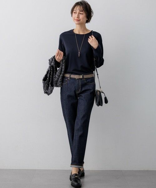 23区 / ニジュウサンク シャツ・ブラウス | バックボタン TEEブラウス | 詳細13