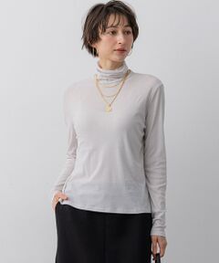 23区 / ニジュウサンク カットソー | シアーフライス レイヤード タートル カットソー