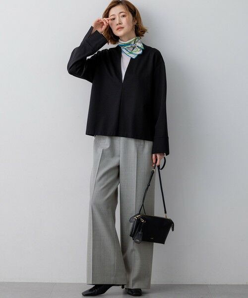 23区 / ニジュウサンク カットソー | シアーフライス レイヤード タートル カットソー | 詳細6