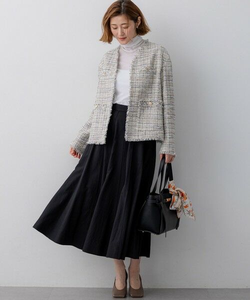 23区 / ニジュウサンク カットソー | シアーフライス レイヤード タートル カットソー | 詳細8