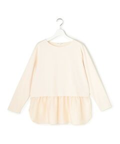 23区 / ニジュウサンク カットソー | ナチュラルコットンベア シアードッキング カットソー