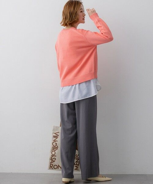 23区 / ニジュウサンク カットソー | ナチュラルコットンベア シアードッキング カットソー | 詳細5