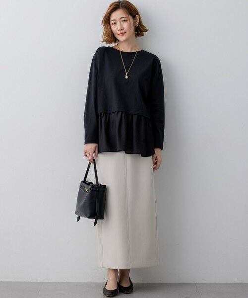 23区 / ニジュウサンク カットソー | ナチュラルコットンベア シアードッキング カットソー | 詳細9