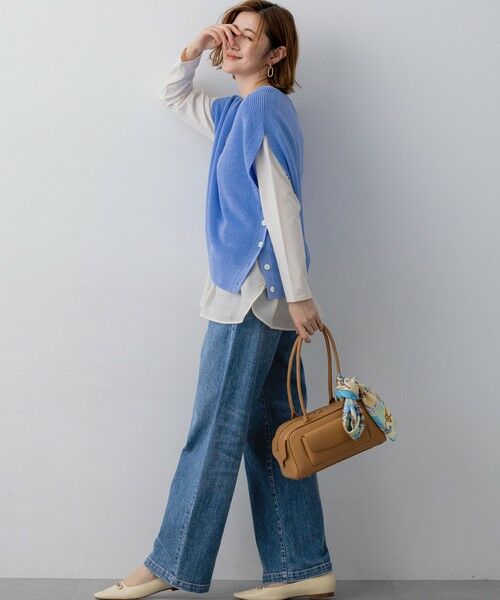 23区 / ニジュウサンク カットソー | ナチュラルコットンベア シアードッキング カットソー | 詳細13