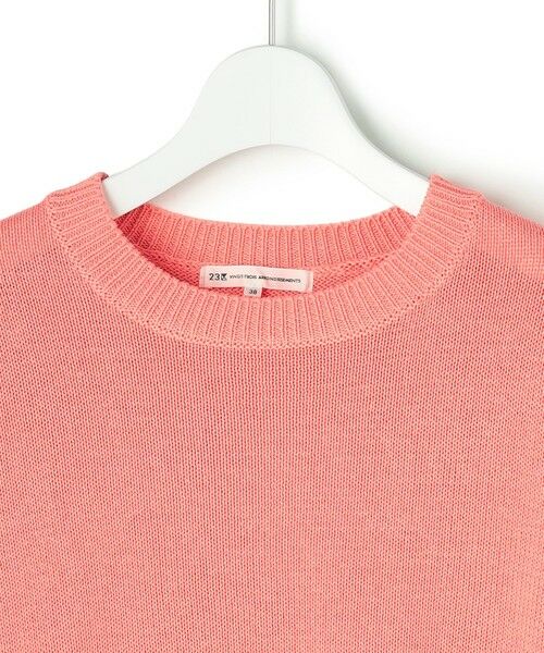 23区 / ニジュウサンク ニット・セーター | コットンギマ クルーネック ニット | 詳細6