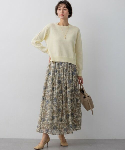 23区 / ニジュウサンク ニット・セーター | コットンギマ クルーネック ニット | 詳細13