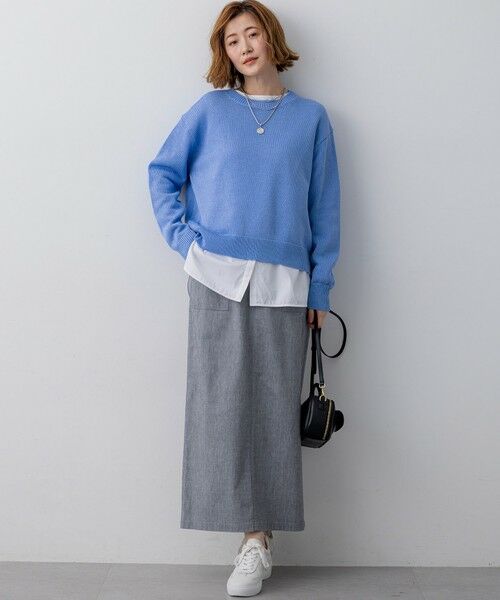 23区 / ニジュウサンク ニット・セーター | 【Oggi掲載】コットンギマ クルーネック ニット | 詳細19