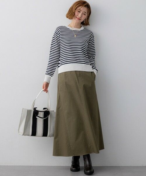 23区 / ニジュウサンク ニット・セーター | 【Oggi掲載】コットンギマ クルーネック ニット | 詳細22