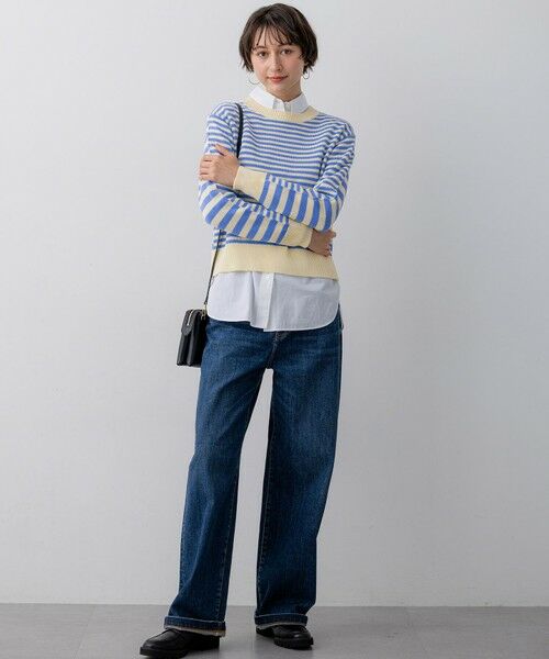 23区 / ニジュウサンク ニット・セーター | 【Oggi掲載】コットンギマ クルーネック ニット | 詳細24