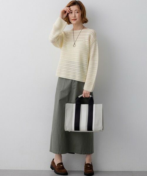 23区 / ニジュウサンク ニット・セーター | コットンギマ ボートネック ニット | 詳細3