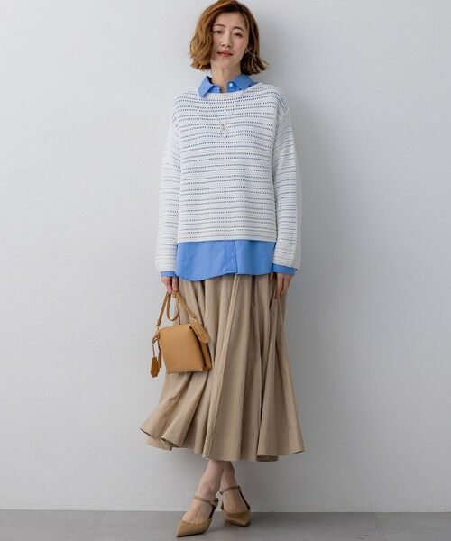 23区 / ニジュウサンク ニット・セーター | コットンギマ ボートネック ニット | 詳細17