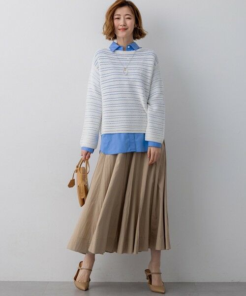 23区 / ニジュウサンク ニット・セーター | コットンギマ ボートネック ニット | 詳細18