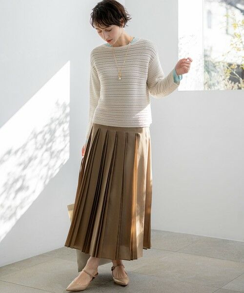 23区 / ニジュウサンク ニット・セーター | コットンギマ ボートネック ニット | 詳細20