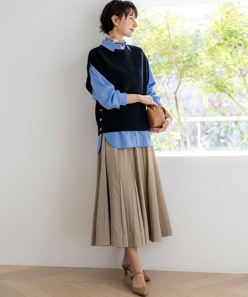 23区 / ニジュウサンク ベスト | コットンギマ ニットベスト | 詳細15