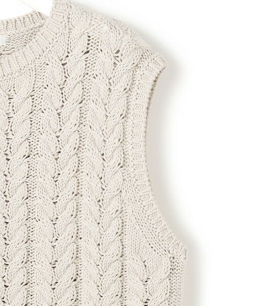 23区 / ニジュウサンク ベスト | ケーブル ニットベスト | 詳細6