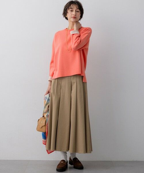 23区 / ニジュウサンク ニット・セーター | バイカラーダブルフェイス ニット | 詳細2