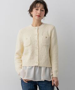 23区 / ニジュウサンク カーディガン・ボレロ | ファンシーツィーディー ポケットデザイン カーディガン