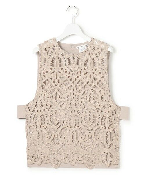 23区 / ニジュウサンク ベスト | エンブロイダリーレース ニットベスト | 詳細9