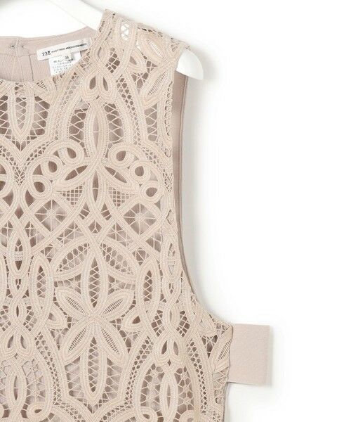 23区 / ニジュウサンク ベスト | エンブロイダリーレース ニットベスト | 詳細12