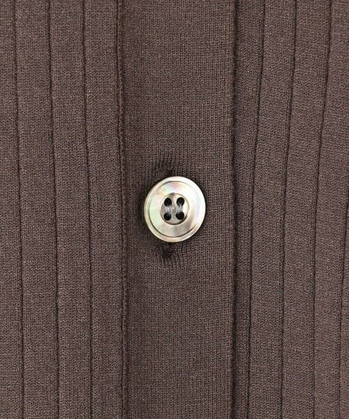 23区 / ニジュウサンク カーディガン・ボレロ | ワイドリブ ポロニット カーディガン | 詳細18