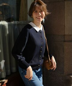 23区 / ニジュウサンク ニット・セーター | 【WEB&一部店舗限定】バイカラーデザイン 2WAY ニット