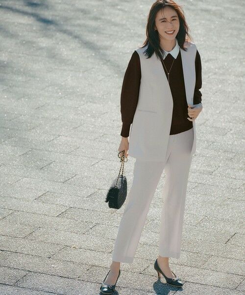 23区 / ニジュウサンク ニット・セーター | 【WEB&一部店舗限定】バイカラーデザイン 2WAY ニット | 詳細6