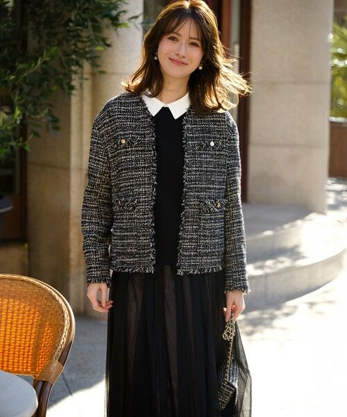 23区 / ニジュウサンク ニット・セーター | 【WEB&一部店舗限定】バイカラーデザイン 2WAY ニット | 詳細16