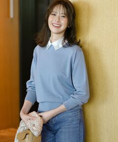 23区 / ニジュウサンク ニット・セーター | 【WEB&一部店舗限定】ビジューデザイン 2WAY ニット