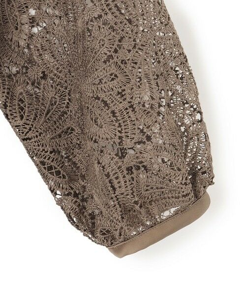 23区 / ニジュウサンク ドレス | 【APPLAUDIR】ノーブルサテン リボンブーケレースコンビ ドレス | 詳細10