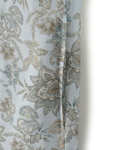 23区 / ニジュウサンク ロング・マキシ丈ワンピース | 【先行予約】Ericaキャラコ  ペイズリープリント シャツワンピース | 詳細13